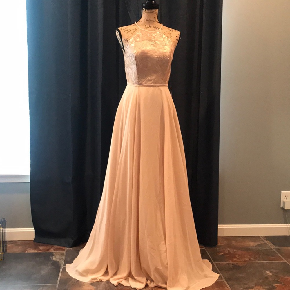 GORGEOUS Blush Formal Dress